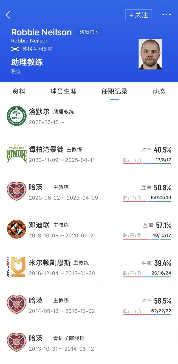 深圳新鹏城新帅确认：罗比·尼尔森接替李·约翰逊