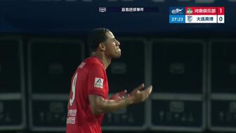 英博客场1-1河南升至第三 杨铭锐替补扳平