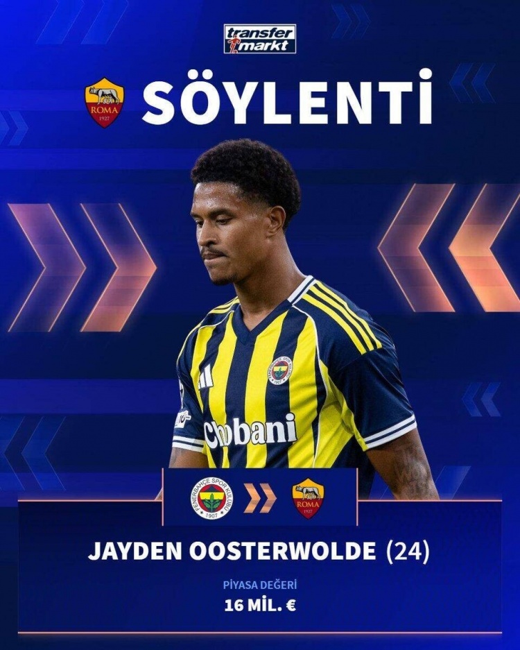 此前转会罗马告吹,官方:费内巴切球员奥斯特沃德今日接受手术