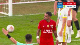 海港0-0送国安3连平 莱昂纳多李新翔失良机海港全场21脚射门未果